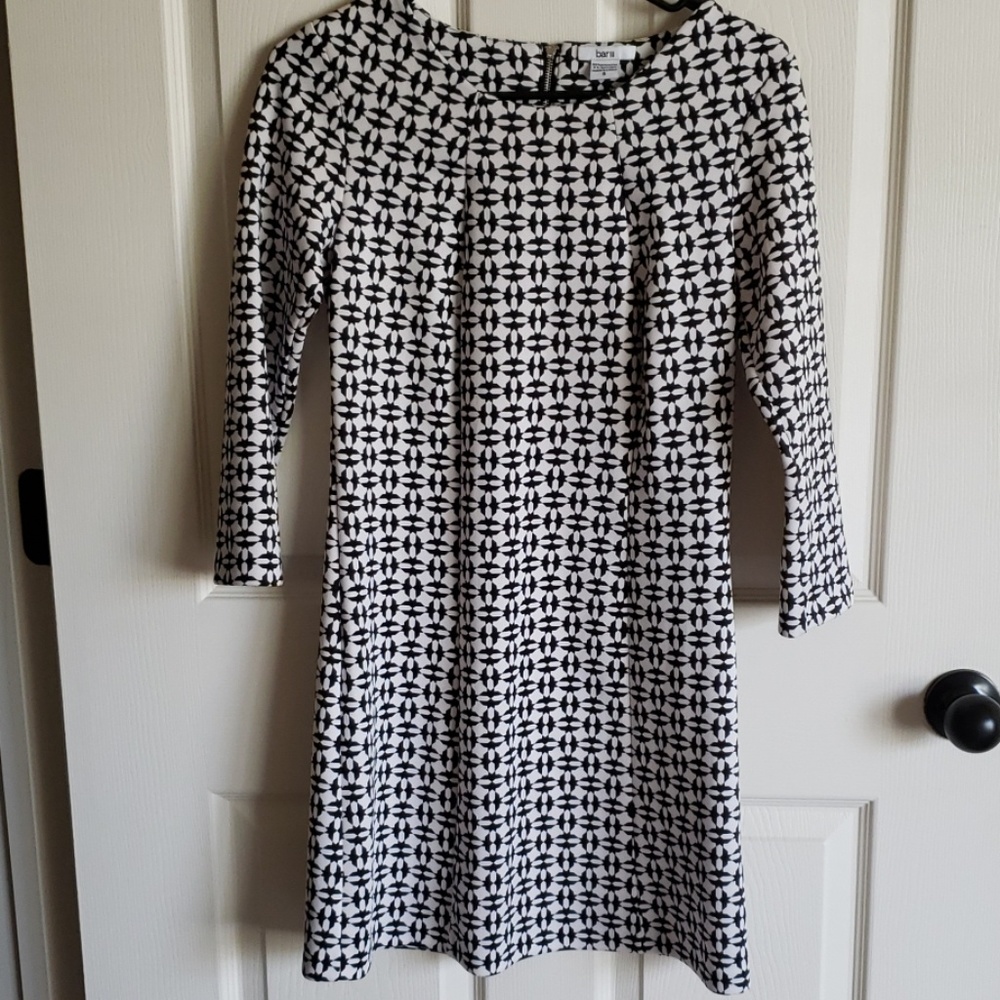 Bar III | Geometric Pattern Dress